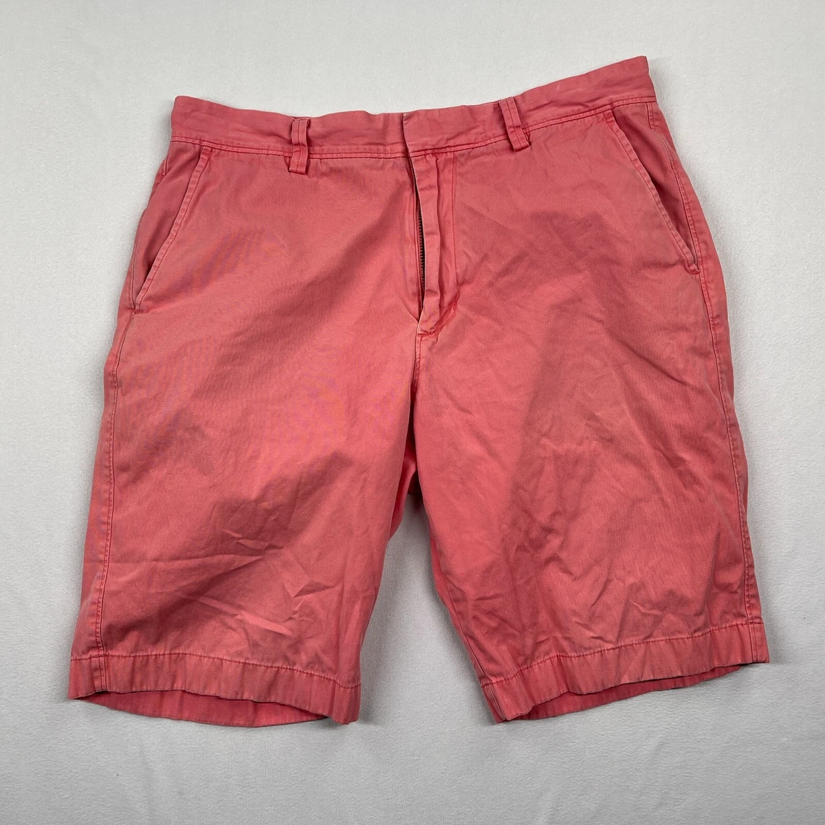 Mens pink khaki best sale shorts