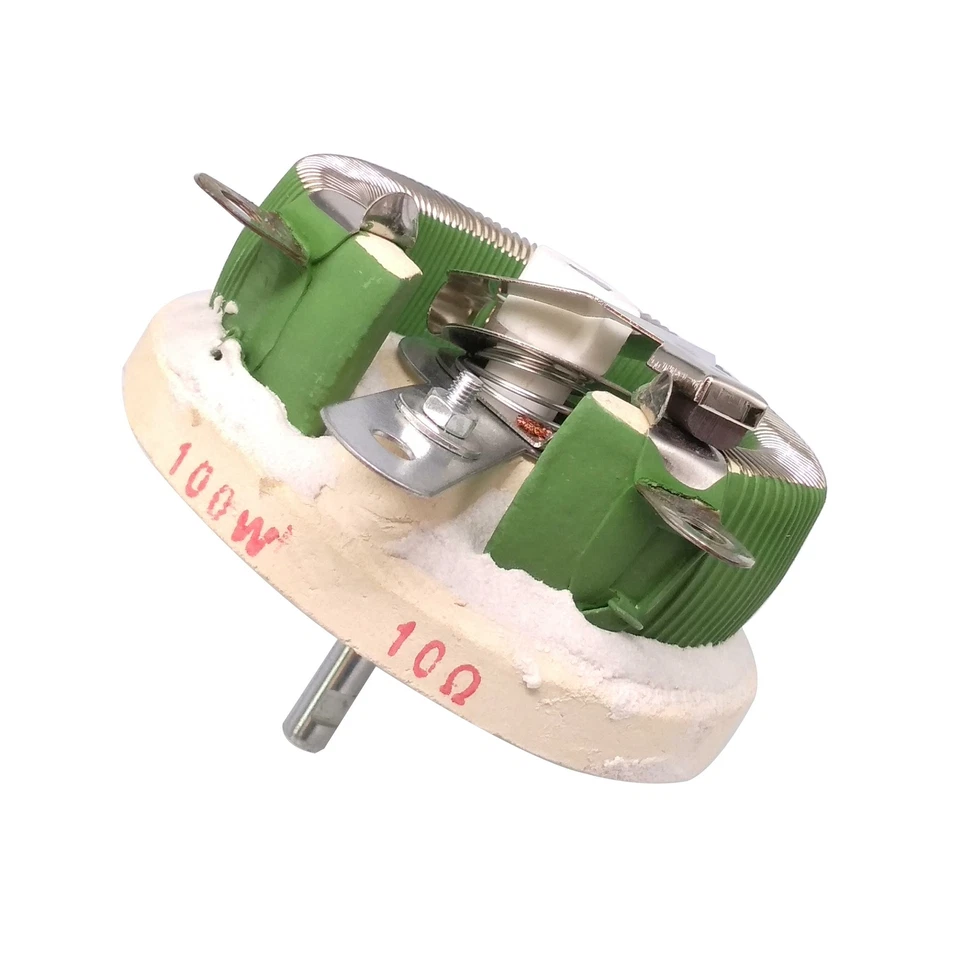100W 10 OHM High Power Wirewound Potentiometer, Rheostat, variabler Widerstand - Bild 3 von 4