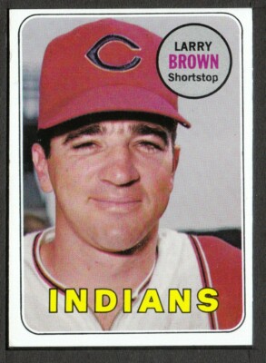 1969 Topps #503 Larry Brown Cleveland Indians ex-mt