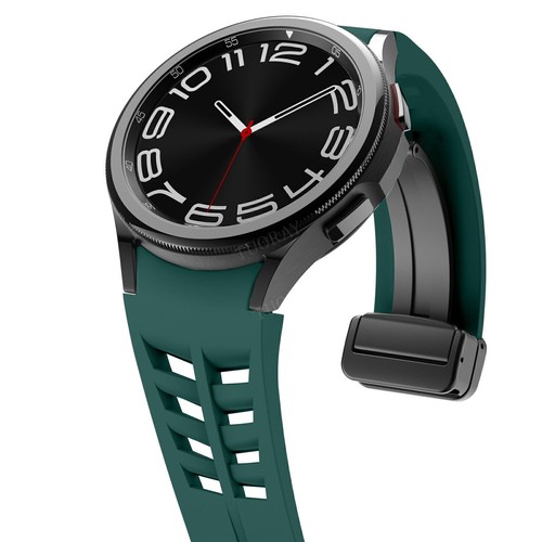 Für Samsung Galaxy Watch 7/6/5/4/FE 40 44mm Classic 43 47mm Silikon Band Strap - Bild 27 von 115