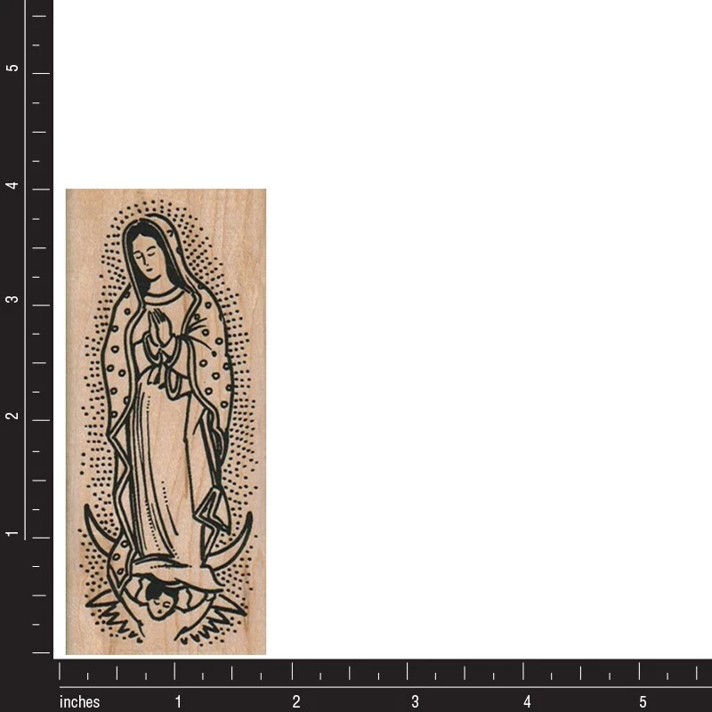 Nuestra Señora de Guadalupe, sello de goma, oración, religiosa, mujer, iglesia, religión, Dios Foto 2 de 2
