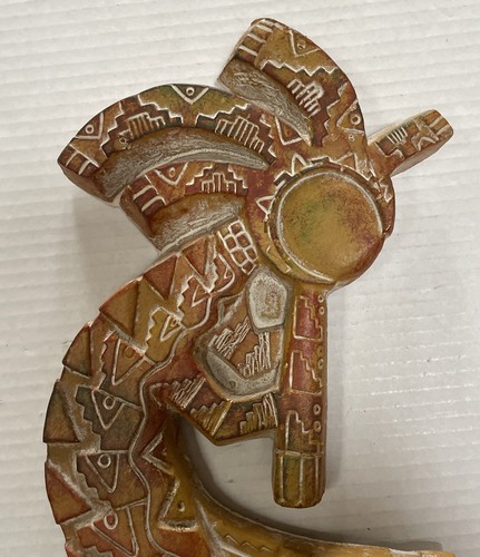 Vintage Kokopelli Native American Fertility Deity/Harvest God Wall Art - Picture 3 of 4