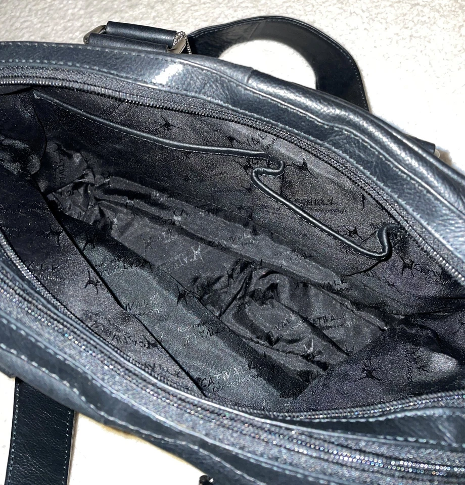 Catwalk Collection Handbags - Leder - Top Griff Handtasche - Caroline 2 Fächer - Bild 4 von 4