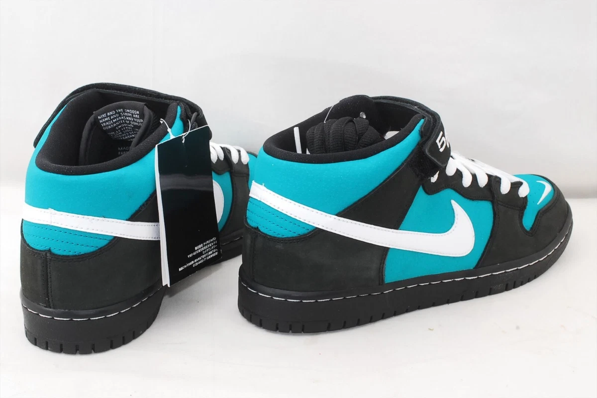 Sb dunk mid top pro iso black/blue