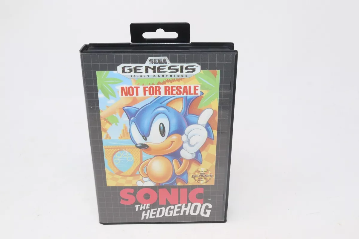 Sonic the Hedgehog (Gen, Sega, 1991) Wata 7.5 CIB (Complete in Box), Lot  #13263