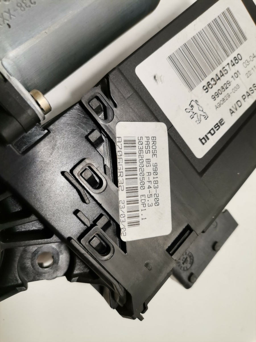 PEUGEOT 307 BROSE FRONT RIGHT DOOR WINDOW MOTOR 9634457480 (M) | eBay 