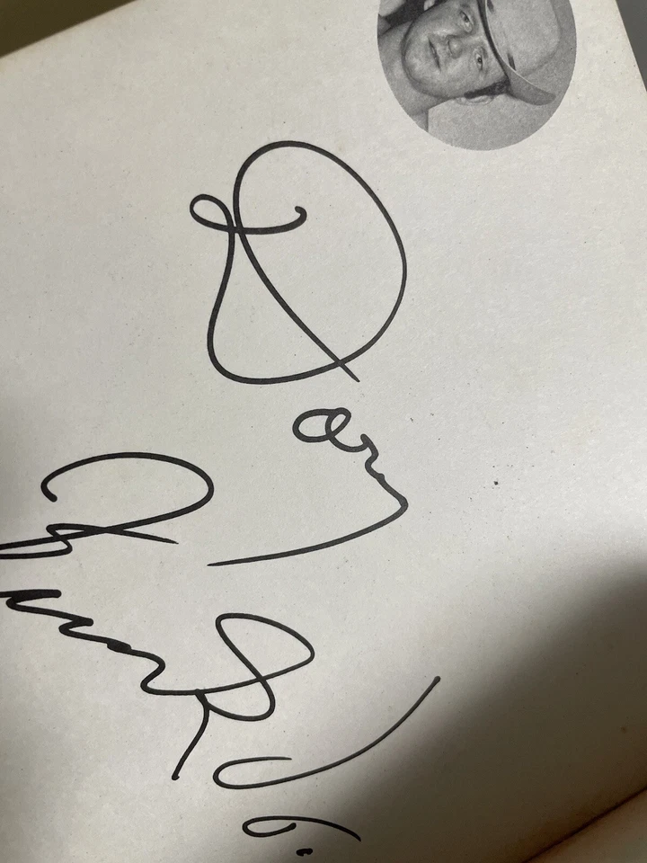 1971 Wrestler Autograph Collection Mil Mascaras Terry Funk + 24 Wrestler Vintage - Image 4 of 4