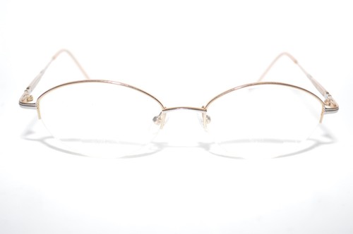 Tura Eyeglasses GLR 408 52[]18-135MM Titanium Glitter Arms Half-Rimmed