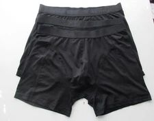 Slate & Stone 3-Pack Solids Stretch Cotton Men Profile Trunk Boxer L (36-38) U12