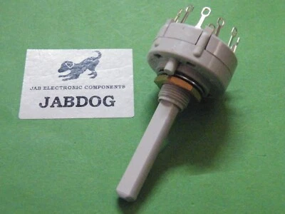 1P12W 1 Pole 12 Way Lorlin Rotary Selection Switch Switch BBM NS CK1024 12g CG06