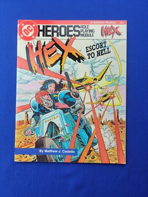 Hex Escort to Hell Adventure Module - DC Heroes