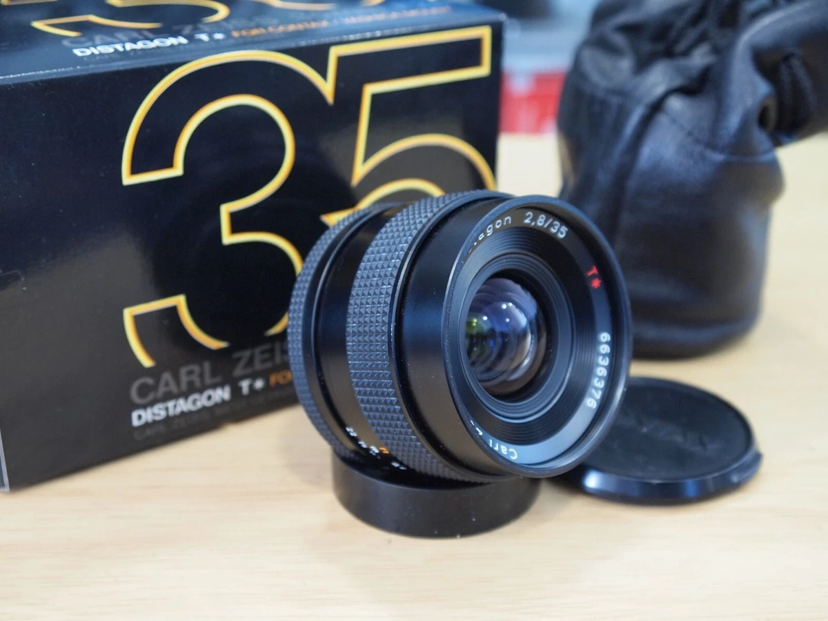 D(1121d6) CONTAX コンタックス Distagon T* 28mm F2.8 MM レンズ Carl