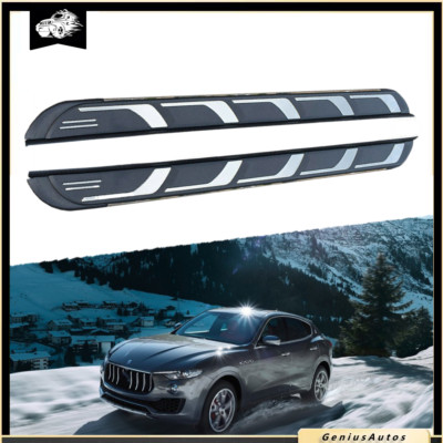 Running Boards Side Steps Nerf Bar Pedal Fits For Maserati Levante 2016-2023