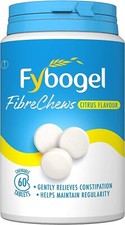 Fybogel Chewable Tablets Fibre Chews - Citrus Flavour (60 Tablets)