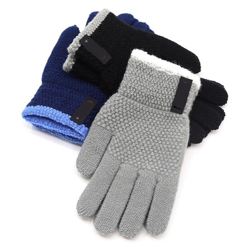 6-10 Years Old Kids Thick Knitted Warm Winter Gloves Children Stretch Mittens - Picture 2 of 13