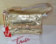 Borsa borsetta donna Braccialini Tua gold oro I Love