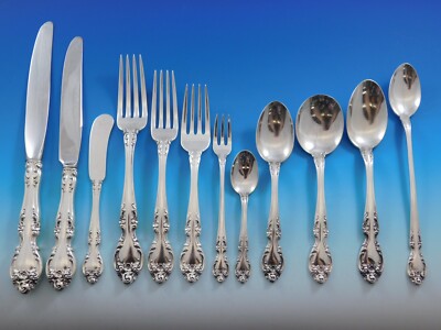Melrose by Gorham Sterling Silver Flatware Set 12 Service 207