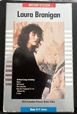 Laura Branigan Beta Tape  Rare  RCA/Columbia Records 10 Songs 1985 Musicvision