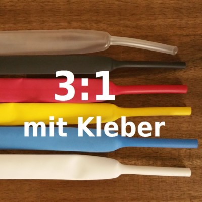 Schrumpfschlauch Mit Kleber 3:1 – 50 Mm / 65 Mm Durchmesser, Für 600V, -55°C Bis +125°C