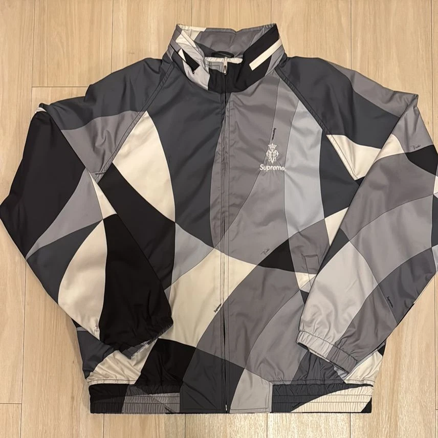 Veste de sport noire Supreme / Emilio Pucci