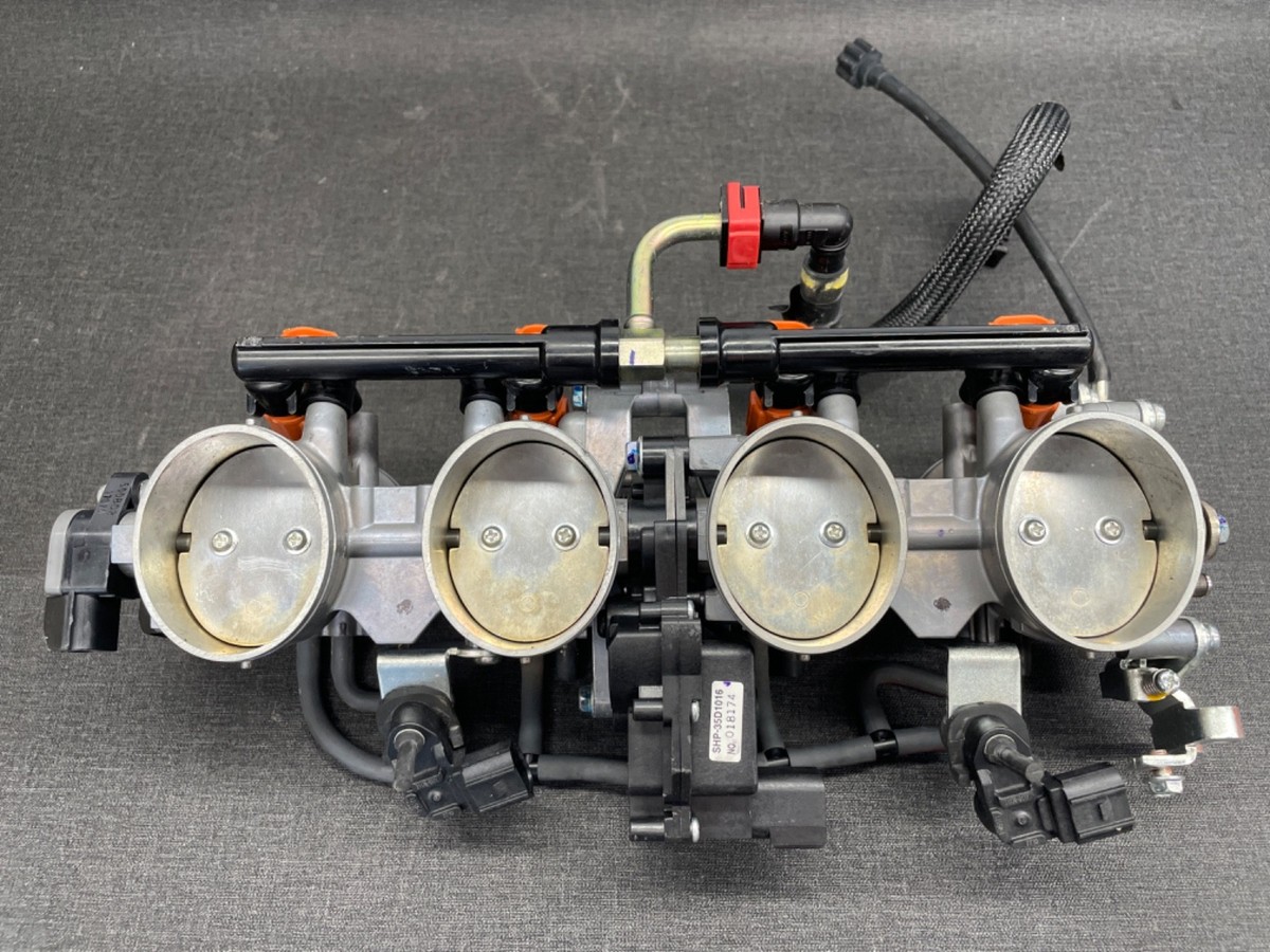 14-23 Kawasaki ZX636 ZX6R Throttle Bodies Fuel Injectors Intake