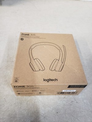 Logitech Zone 305 for Business Wireless Bluetooth Headset With Microphone NO USB