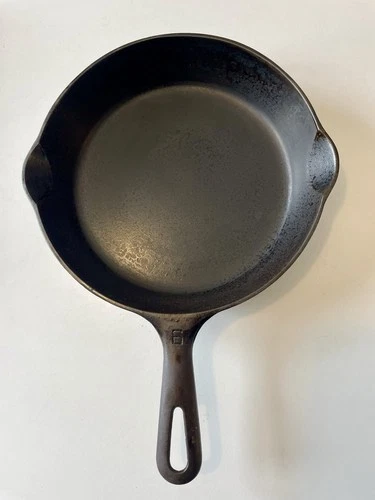 Griswold Cast Iron Pan 699F Skillet #6 ERIE, PA U.S.A. Double Pour Vintage