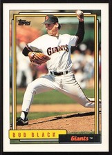 1992 Topps Micro #774 Bud Black