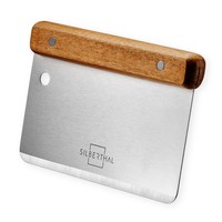 Teigkarte Edelstahl 16Cm Groß - Teigschaber FüR Brot, Pizza, GemüSe Silberthal