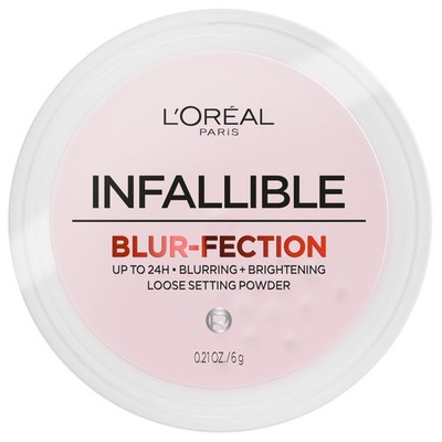 L'Oreal Paris Infallible Blur-fection Longwear Loose Setting Powder, Blurring
