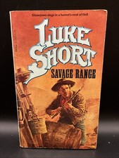 Savage Range by Luke Short (1980, Paperback)