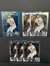 Bryce Cunningham Lot (6) 2025 Bowman Draft – Sapphire, Chrome & Refractors