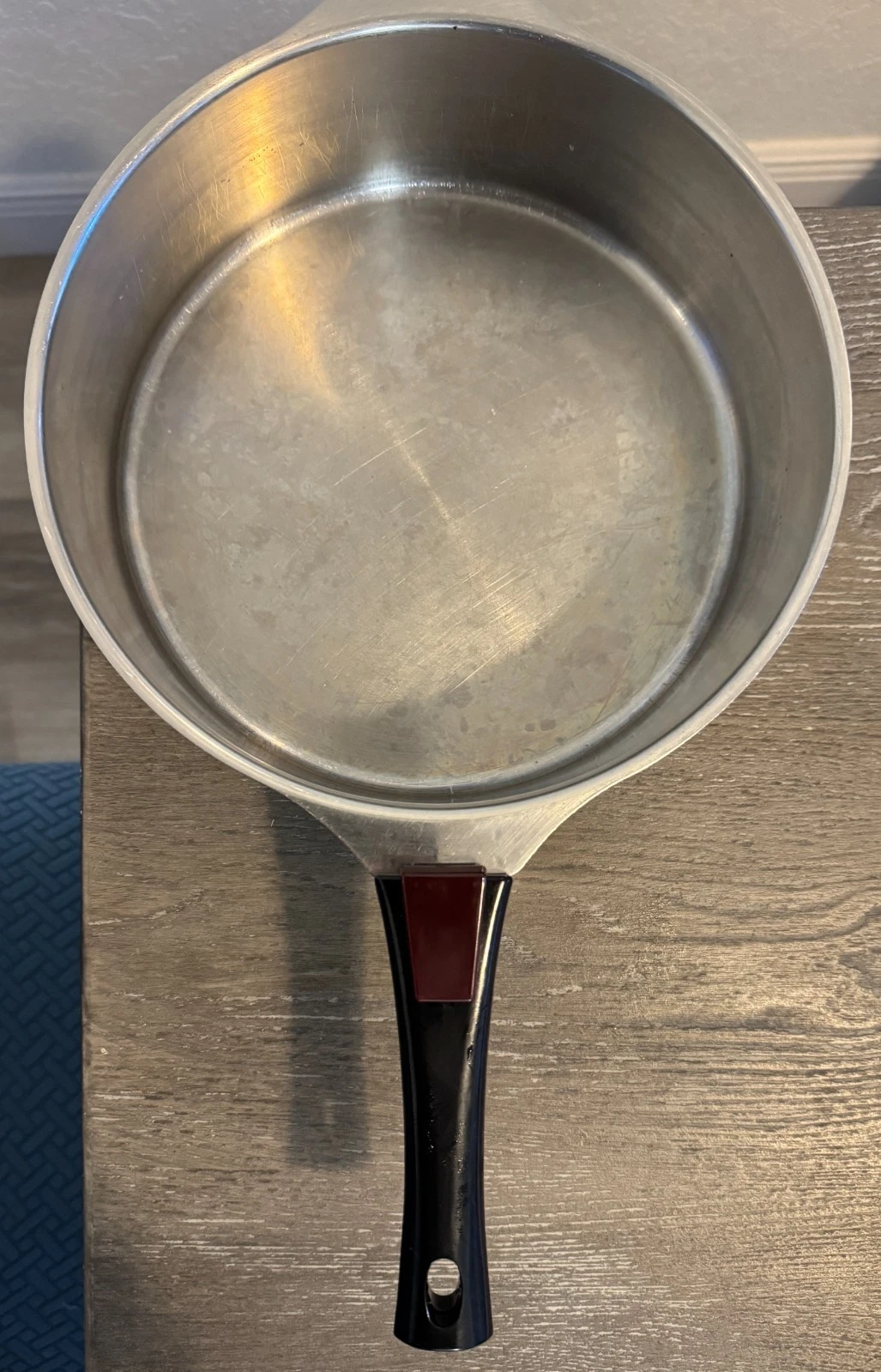 Vintage Letang & Remy Triplinox, Pan w/ Handle 0585, 10"x 3.5"