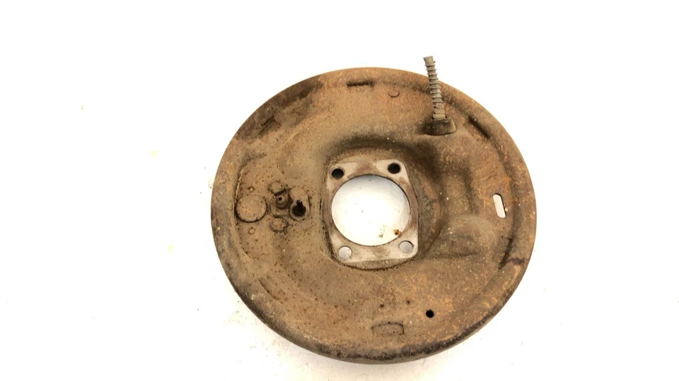 1968 Ford Thunderbird Driver placa de apoio de freio traseiro esquerdo OEM hardware traseiro - Imagem 4 de 4