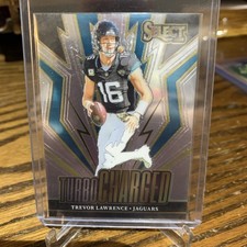 2023 Panini Select - Turbocharged Trevor Lawrence #TUR-TLA Silver Prizm