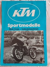 Classic Twin Shock KTM 100 125 275 250 340/360 MC GS Motocross Enduro Prospekt