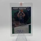 TERRANCE SHANNON JR. 2024 PANINI MOSAIC AUTOGRAPHS FAST BREAK GREEN /5