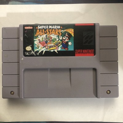 Super Mario All-Stars SNES/Super Nintendo, 1993-Clean Cartridge-Tested-Authentic