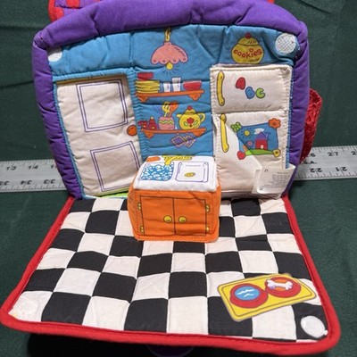 Lamaze Plush Portable Doll House Infant Development Learning - Toy - Ships Free