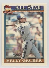 1991 Topps All-Star Factory Set Collector's Edition (Tiffany) Kelly Gruber 4s6