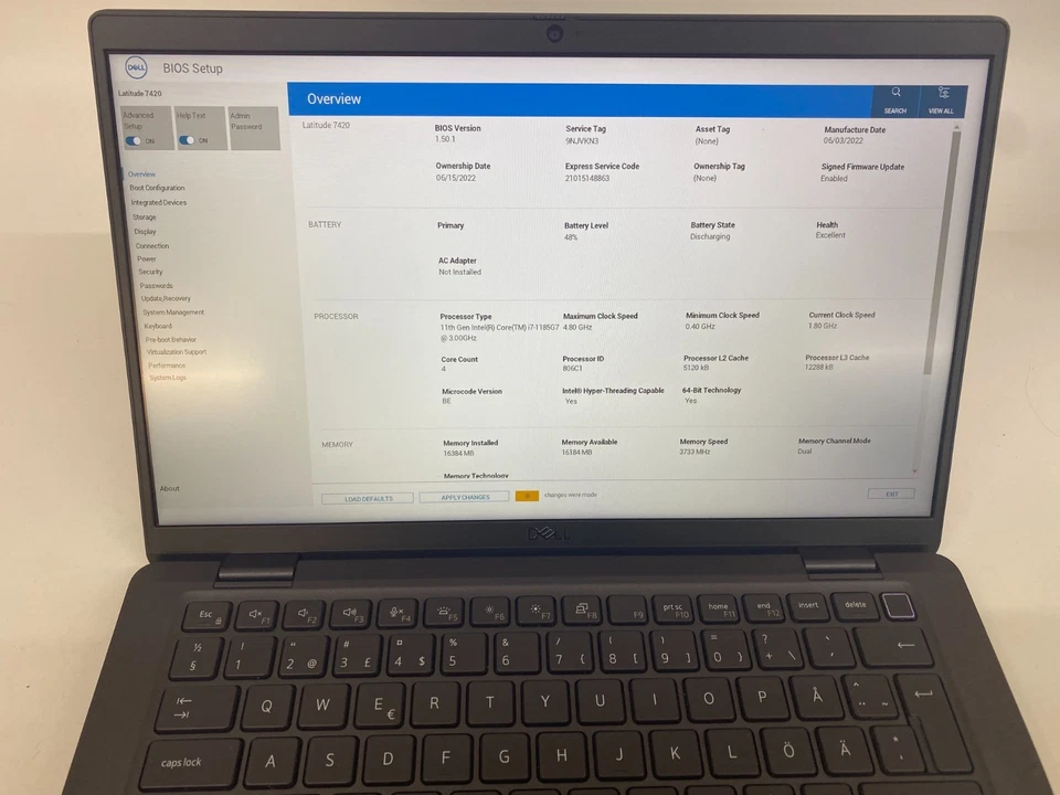 Dell Latitude 7420 · i7-1185G7 · 16GB · 512GB, photo 2 of 5