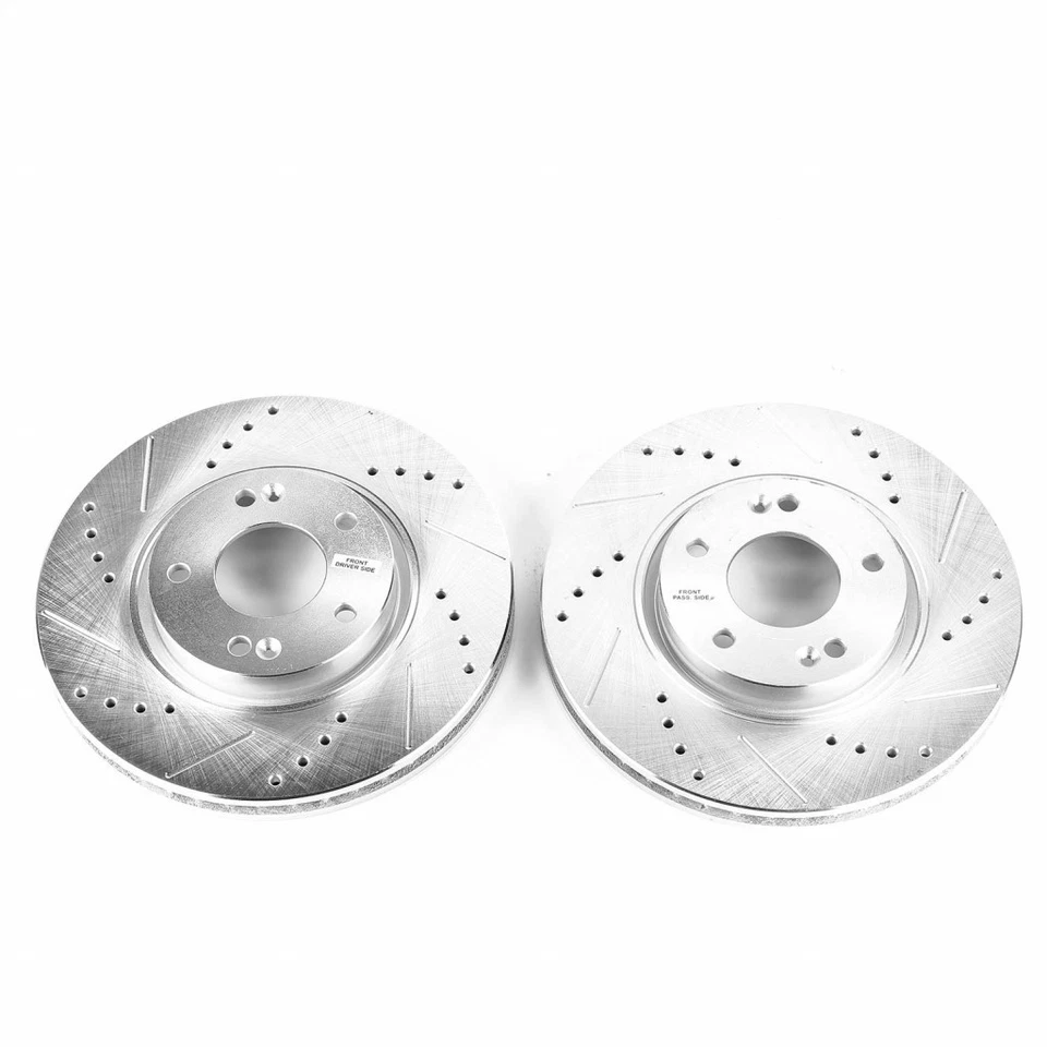 Power Stop Brake Rotors For Kia Cadenza 2014 2015 2016 Rear | Evolution - Pair - Изображение 2 из 4