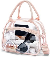 Stadium Approved Clear Lunch Bag Transparent Bag with Adjustable Strap Clear