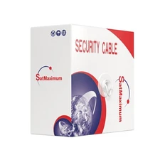 Cables Direct Online 500ft Stranded 18/2 Alarm CCA FTP Shielded Cable White 