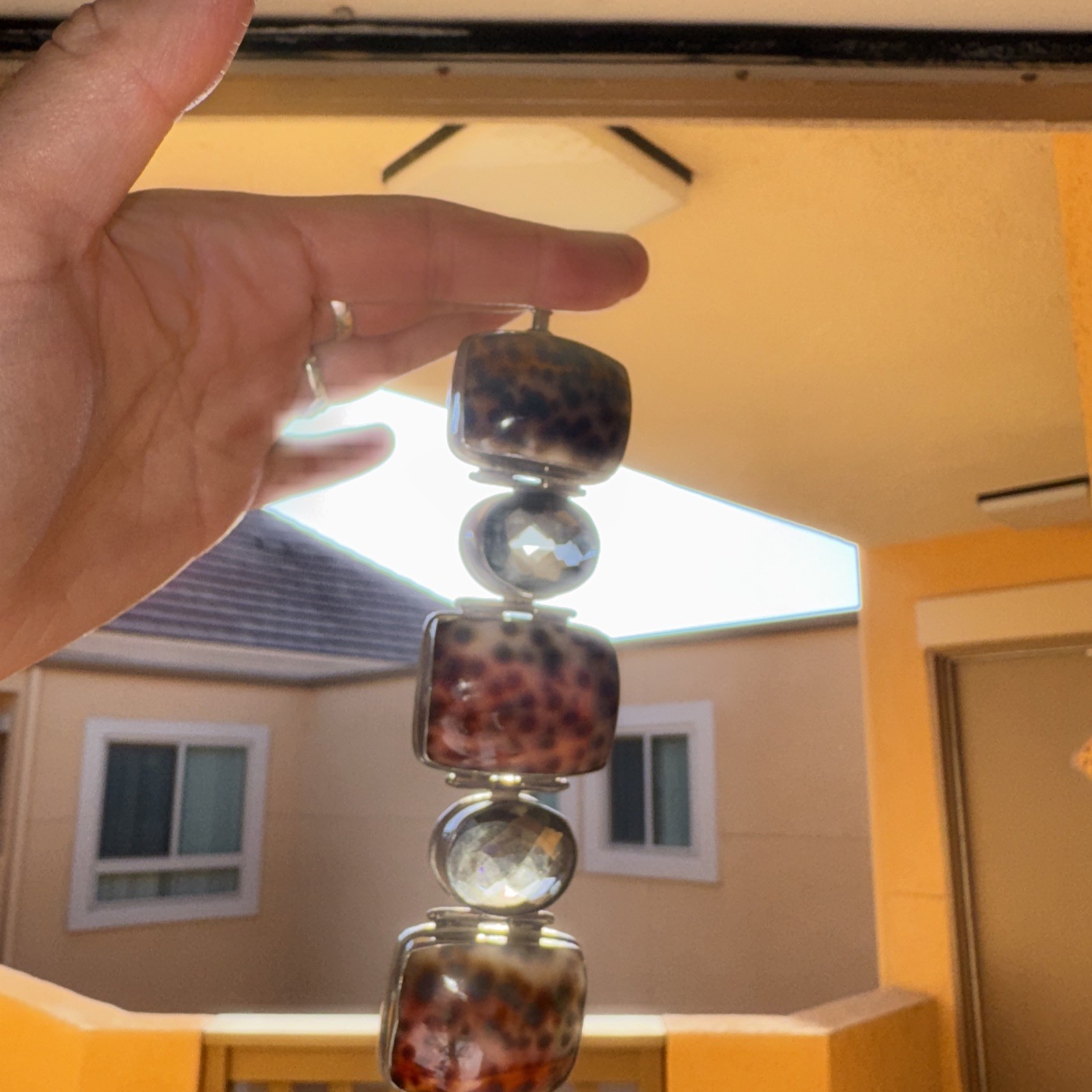 ❤️ 925 Sterling Silver Shell Toggle Bracelet Nati… - image 18