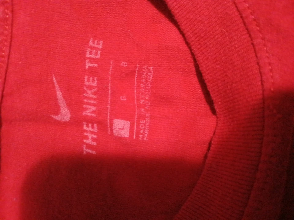 Nike Los Angeles Angel's 27 Camiseta Roja Mike Trout 27 Camiseta Grande Foto 3 de 4