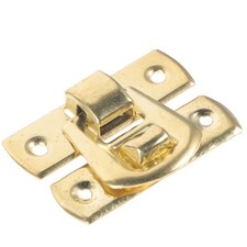 10 Pcs Metal Hasp Latch Buckle Lock for Wooden Jewelry Gift Box