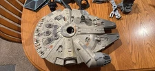 Star Wars Toys Action Figures 1995 Millennium Falcon not complete & misc AS IS