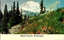Tacoma - Olympia - Seattle Washington WA MOUNT RAINIER NATIONAL PARK d/13 BH7878