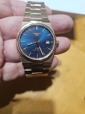 Tissot PRX Powermatic 80 Watch 40mm Rose Gold, Blue Dial